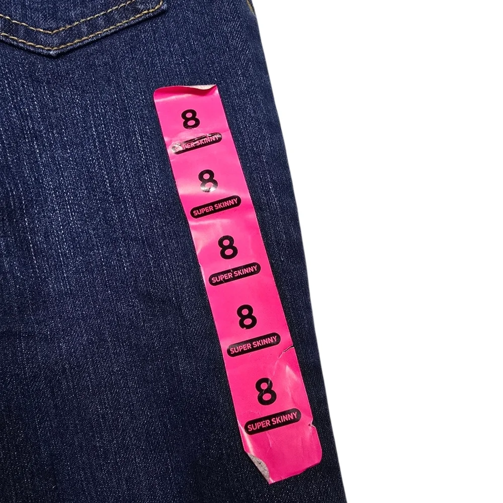 NWT The Children's Place Blue Super Skinny Denim Jeans 8